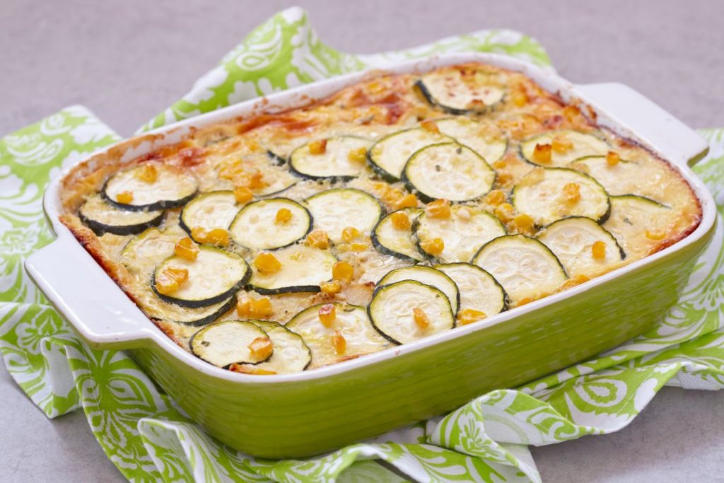 sformato di zucchine, un secondo vegetariano gustoso