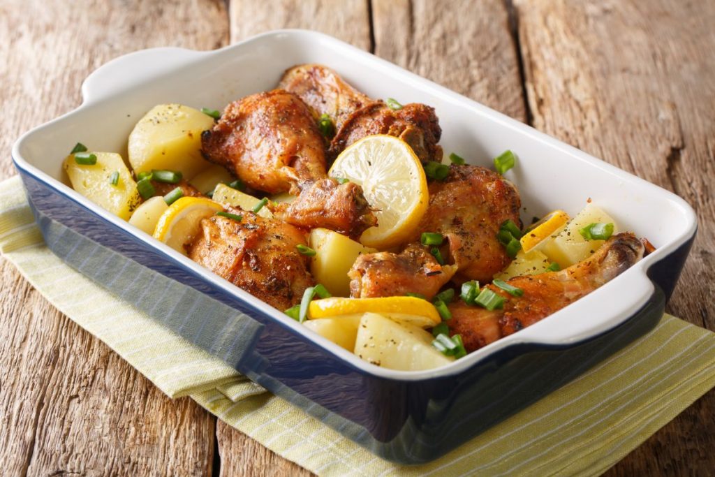 Cosce Di Pollo Al Forno: Ricetta Classica Con Patate - Melarossa