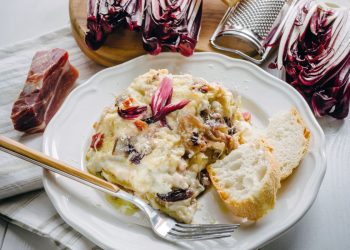 Lasagne al radicchio un primo completo e appetitoso