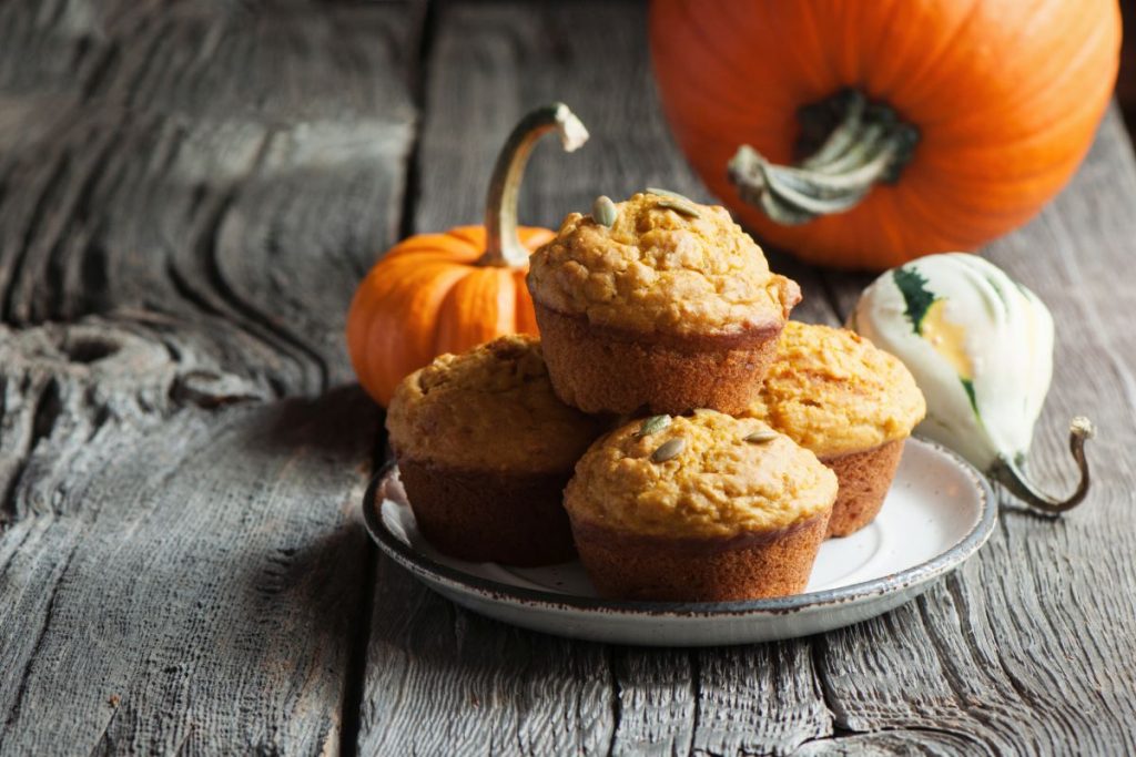 muffin alla zucca, leggeri e deliziosi