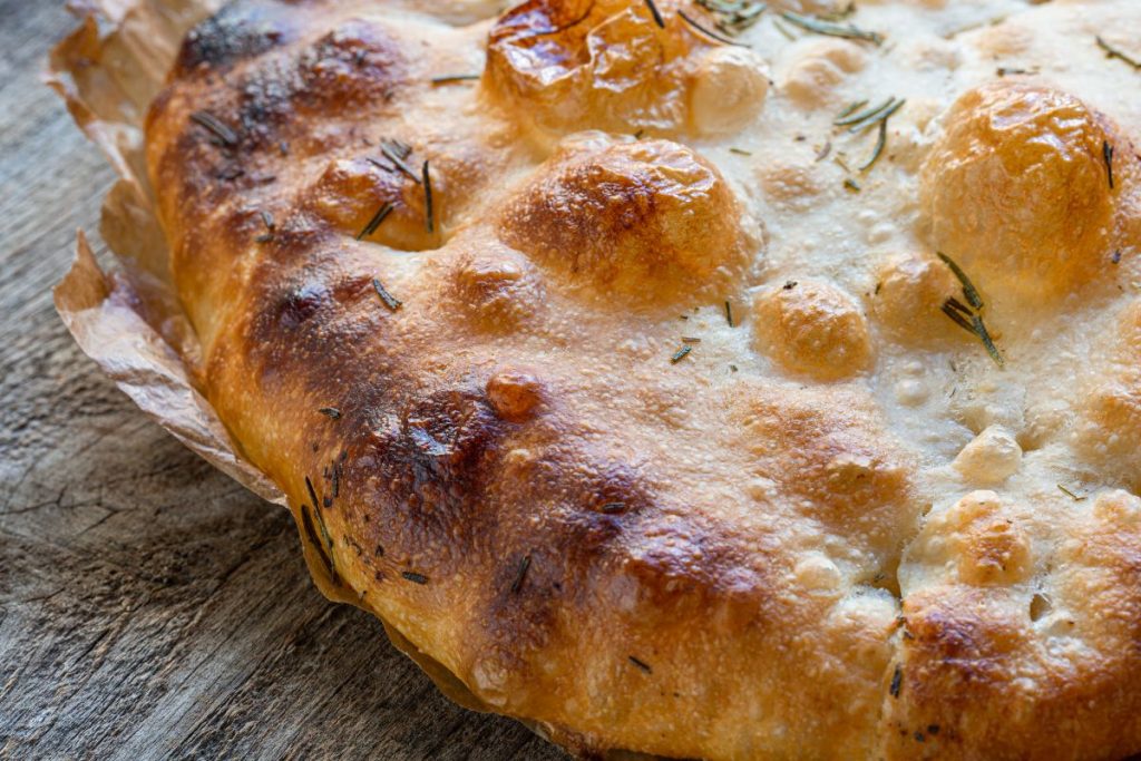 focaccia con lievito madre